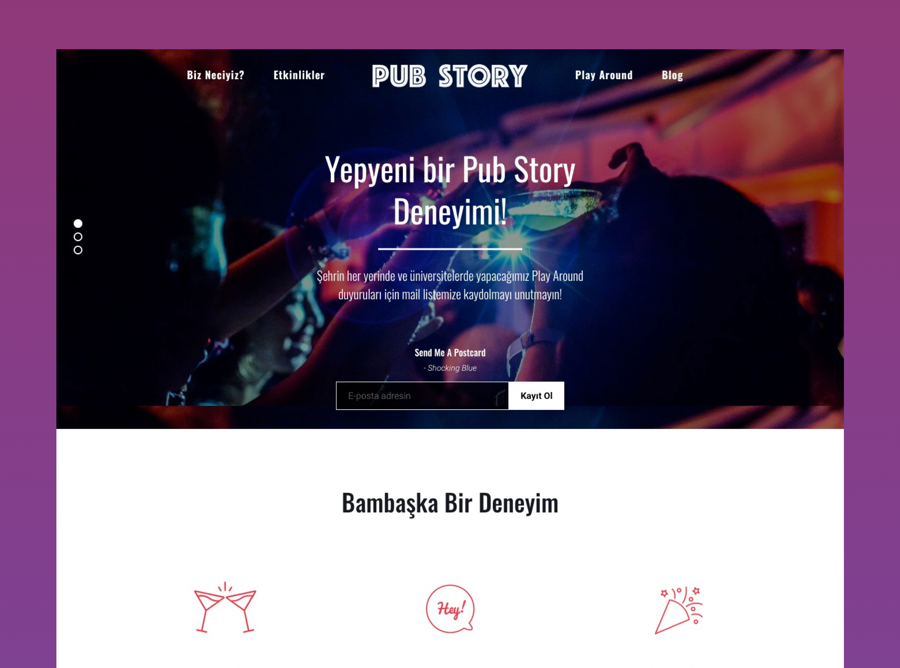 Pubstory Web App